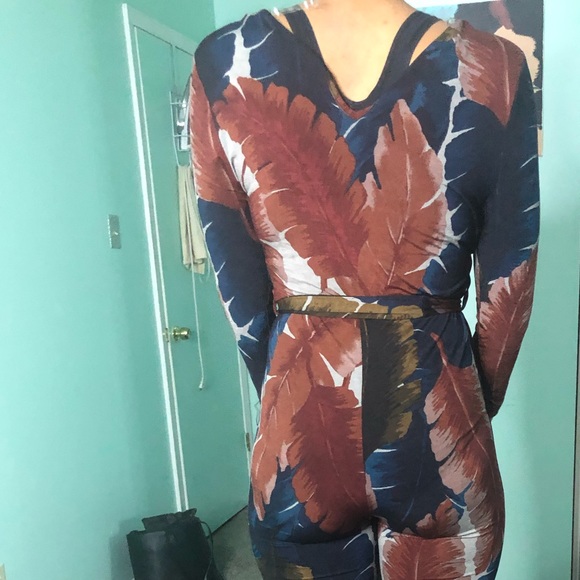 Rust jumpsuit - Picture 3 of 4